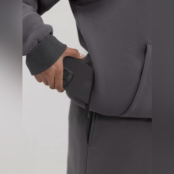 Comfrt Travel Essentials Steel Gray Hoodie - Picture 4 of 14